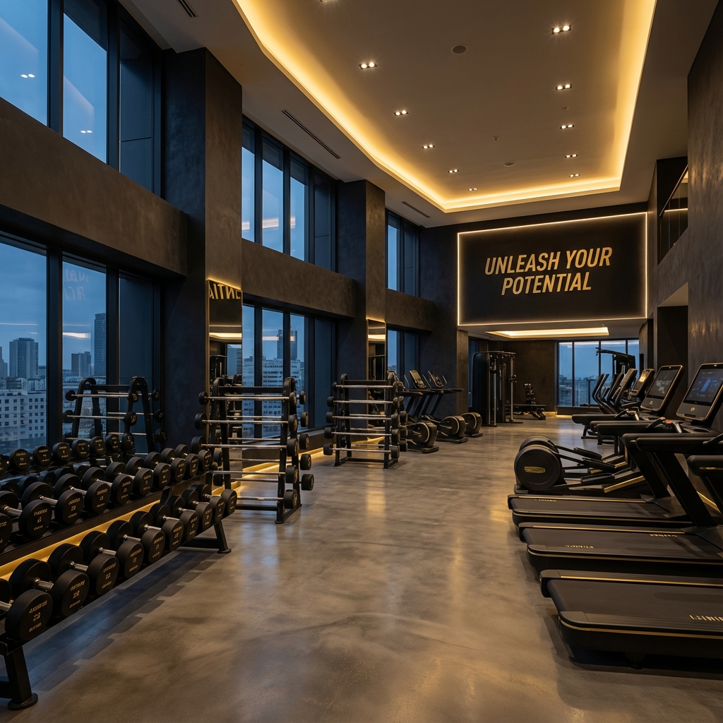 Premium Gym Interior